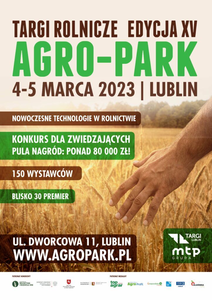 Targi rolnicze edycja XV Agro-Park 2-5 marca 2013 Lublin